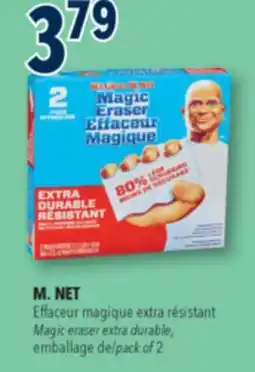Familiprix M. NET Magic eraser extra durable, pack of 2 offer