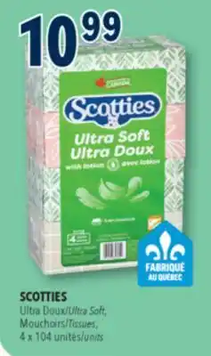 Familiprix SCOTTIES, Ultra Ultra Soft, Tissues, 4 x 104 units offer