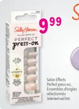 Familiprix SALLY HANSEN, Salon Effects Perfect press-on, Selected nail kits offer