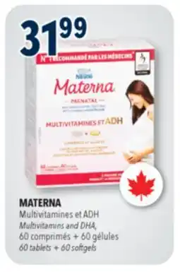 Familiprix MATERNA Multivitamins and DHA, 60 tablets + 60 softgels offer