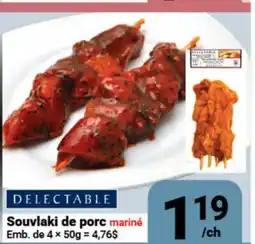 Pasquier Souvlaki de porc mariné offer