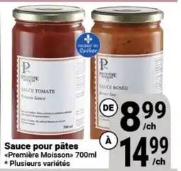 Pasquier Sauce pour pâtes Première Moisson offer