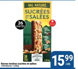 Pasquier Barres tendres sucrées et salées Val Nature offer