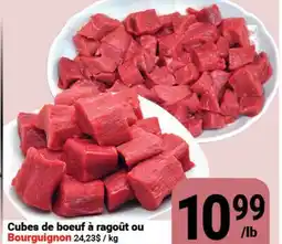 Pasquier Cubes de bœuf à ragout ou Bourguignon offer