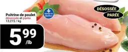 Pasquier Poitrine de poulet désossée et parée offer