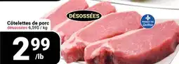 Pasquier Côtelettes de porc désossées offer