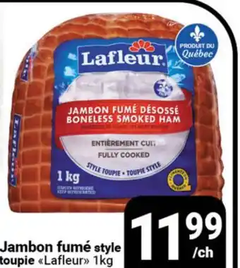 Pasquier Jambon fumé style toupie Lafleur offer
