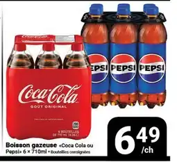 Pasquier Boisson gazeuse Coca Cola ou Pepsi offer