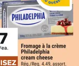 Giant Tiger Philadelphia Cream Cheese Original offer
