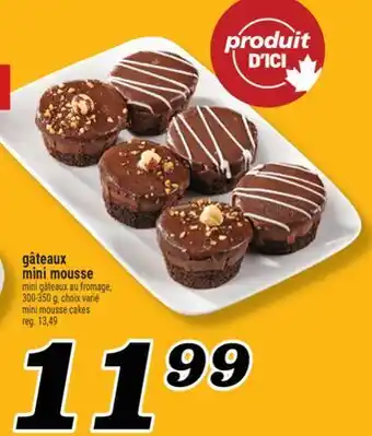 Marché Richelieu GÂTEAUX MINI MOUSSE | MINI MOUSSE CAKES offer