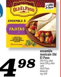 Marché Richelieu ENSEMBLE MEXICAIN OLD EL PASO | OLD EL PASO DINNER KIT offer