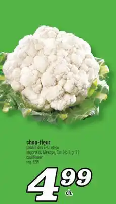 Marché Richelieu CHOU-FLEUR | CAULIFLOWER offer