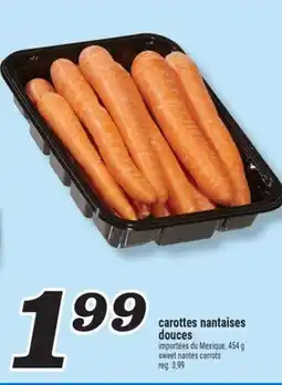 Marché Richelieu CAROTTES NANTAISES DOUCES | SWEET NANTES CARROTS offer