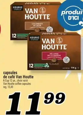 Marché Richelieu CAPSULES DE CAFÉ VANHOUTTE |VANHOUTTE COFFEE CAPSULES offer