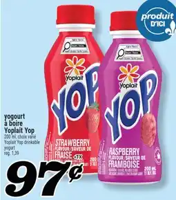 Marché Richelieu YOGOURT À BOIRE YOPLAIT YOP | YOPLAIT YOP DRINKABLE YOGURT offer