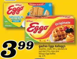 Marché Richelieu GAUFRES EGGO KELLOGG'S | KELLOGG'S EGGO WAFFLES offer