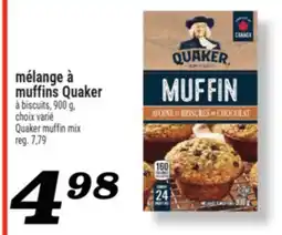 Marché Richelieu MÉLANGE À MUFFINS QUAKER | QUAKER MUFFIN MIX offer