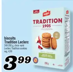 Marché Richelieu BISCUITS TRADITION LECLERC | LECLERC TRADITION COOKIES offer