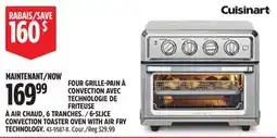 Canadian Tire Cuisinart 6-SLICE CONVECTION TOASTER OVEN WITH AIR FRY TECHNOLOGY offer