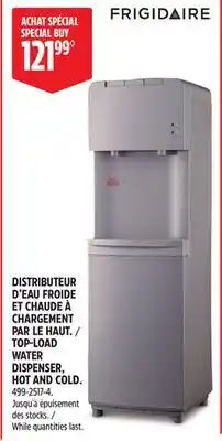 Canadian Tire Frigidaire Top Load Hot & Cold Water Cooler/Dispenser, Grey offer