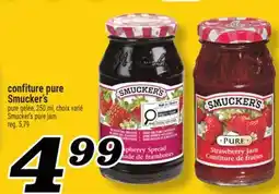 Marché Richelieu CONFITURE PURE SMUCKER'S | SMUCKER'S PURE JAM offer