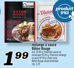 Marché Richelieu MÉLANGE À SAUCE BÂTON ROUGE | BÂTON ROUGE SAUCE ENVELOPE offer