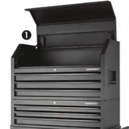 Canadian Tire Mastercraft 41˝ 3-DRAWER TOOL CHEST WITH BUILT-IN POWER BAR WITH USB offer