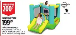 Canadian Tire Happy Hop CASTLE BOUNCER. 10.01´ x 7.38´ x 5.74´ h offer