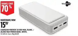 Canadian Tire BLUE HIVE 20,000 MAH POWER BANK offer