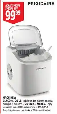Canadian Tire 26-LB ICE MAKER offer