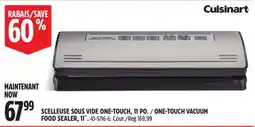 Canadian Tire ONE-TOUCH VACUUM FOOD SEALER, 11˝ offer