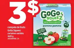 Maxi COMPOTE DE FRUITS GOGO SQUEEZ offer
