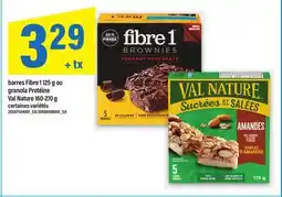 Maxi BARRES 125 G OU GRANOLA PROTÉINE offer