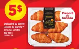 Maxi CROISSANTS AU BEURRE DÉLICES DU MARCHÉ offer