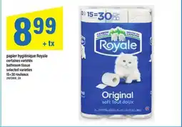 Maxi PAPIER HYGIÉNIQUE ROYALE | BATHROOM TISSUE, 15=30 ROULEAUX offer