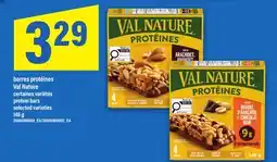 Maxi BARRES PROTÉINES VAL NATURE |protein bars offer