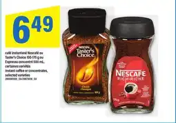 Maxi CAFÉ INSTANTANÉ OU 100-170 G OU EXPRESSO CONCENTRÉ 500 ML offer