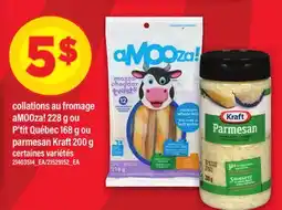 Maxi COLLATIONS AU FROMAGE 228 G OU 168 G OU PARMESAN 200 G offer