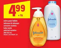 Maxi soins pour bébés JOHNSON & JOHNSON | BABY NEEDS offer