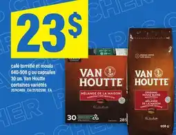 Maxi CAFÉ TORRÉFIÉ ET MOULU, 640-908 G OU CAPSULES, 30 UN. VAN HOUTTE offer