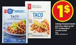 Maxi MÉLANGE D'ASSAISONNEMENT POUR TACOS, FAJITAS OU CHILI PC OU MENU BLEU offer