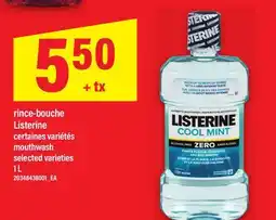 Maxi RINCE-BOUCHE LISTERINE | MOUTHWASH offer