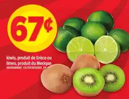 Maxi KIWIS OU LIMES offer