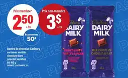 Maxi BARRES DE CHOCOLAT | CHOCOLATE BARS offer