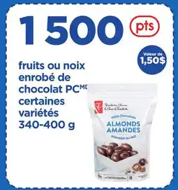 Maxi FRUITS OU NOIX ENROBÉ DE CHOCOLAT offer