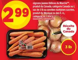 Maxi OIGNONS JAUNES DÉLICES DU MARCHÉ offer