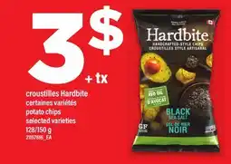 Maxi CROUSTILLES HARDBITE | POTATO CHIPS, 128/150 G offer
