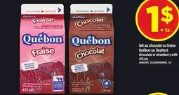 Maxi LAIT AU CHOCOLAT OU FRAISE | CHOCOLATE OR STRAWBERRY MILK offer