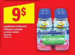Maxi SUPPLÉMENT NUTRITIONNEL PEDIASURE COMPLETE offer