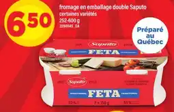 Maxi FROMAGE EN EMBALLAGE DOUBLE SAPUTO offer